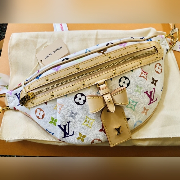 LOUIS Vuitton x Takashi Murakami High Rise Bum Bag - Picture 1 of 9